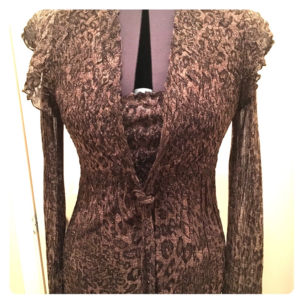 Alberto Makali Lace Top